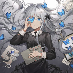 This is a pixiv picture whose title is morpho.