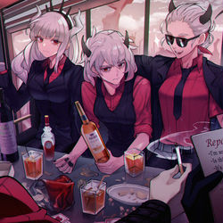 This is a pixiv picture whose title is Hell-Party.