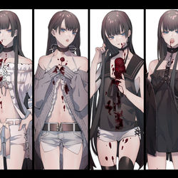 This is a pixiv picture whose title is ﾋﾒｶｯﾄ✂吸血鬼.