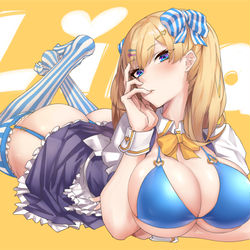 This is a pixiv picture whose title is 💛💙💛.