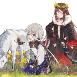 This is a pixiv picture whose title is 初めての出会いかも.