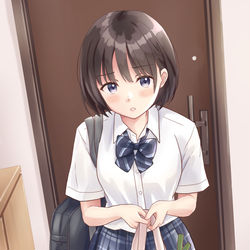 This is a pixiv picture whose title is 「お見舞いに来たよ。」.