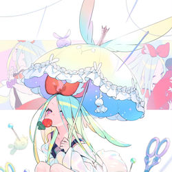 This is a pixiv picture whose title is 雨.