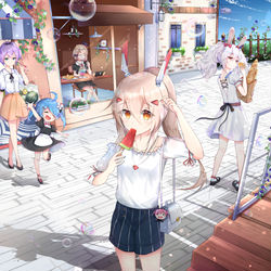 This is a pixiv picture whose title is 夏.