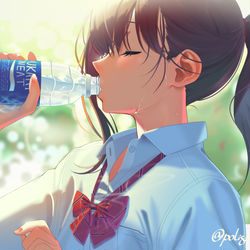 This is a pixiv picture whose title is 夏.