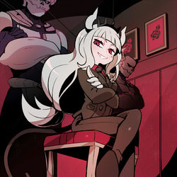 This is a pixiv picture whose title is ルシファー.