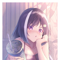 This is a pixiv picture whose title is 百地希留耶.