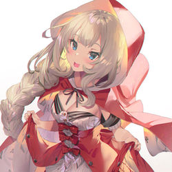 This is a pixiv picture whose title is 赤ずきんマリーちゃん.