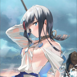 This is a pixiv picture whose title is 宇津見エリセ.