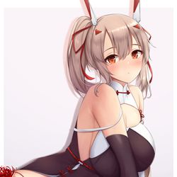 This is a pixiv picture whose title is 大人になった綾波ちゃん.