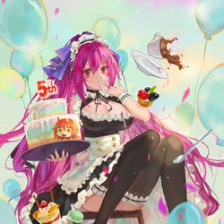 This is a pixiv picture whose title is FGO五周年！.