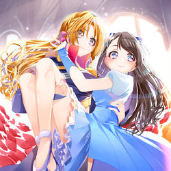 This is a pixiv picture whose title is 栗原ネネと桐生つかさ.