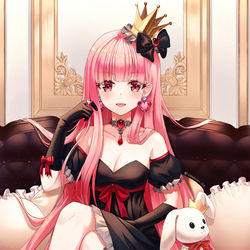 This is a pixiv picture whose title is QUEEN.