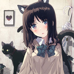 This is a pixiv picture whose title is ヌッ娘.