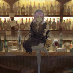 This is a pixiv picture whose title is アンドロイドは美酒佳肴の夢を見るか.
