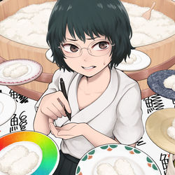This is a pixiv picture whose title is 描くネタがない!!.