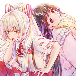 This is a pixiv picture whose title is てるもこちゃん.