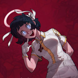 This is a pixiv picture whose title is Azazel.