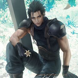 This is a pixiv picture whose title is 扎克斯 Zack fair.