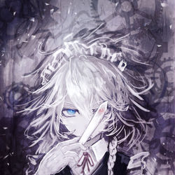 This is a pixiv picture whose title is 時の欠片.