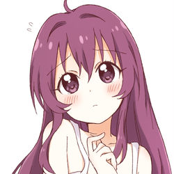 This is a pixiv picture whose title is 綾乃ちゃん.