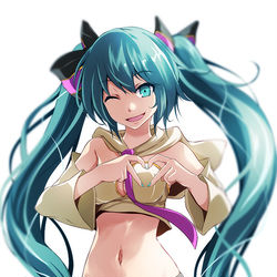 This is a pixiv picture whose title is チアフル ミク.