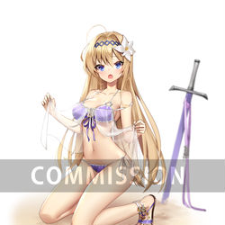 This is a pixiv picture whose title is Commission.