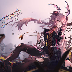 This is a pixiv picture whose title is 新衣服打坏了.