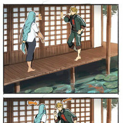 This is a pixiv picture whose title is 4コマっぽいまとめ.