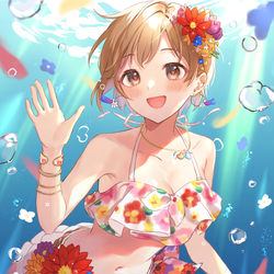 This is a pixiv picture whose title is サマーサニーブーケ.