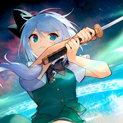 This is a pixiv picture whose title is みょんみょん.