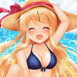 This is a pixiv picture whose title is ビキニの夏が来たーーﾜｯｼｮｲデース！.