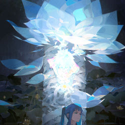 This is a pixiv picture whose title is Don't tell him..