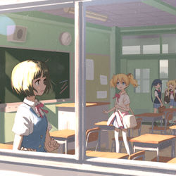 This is a pixiv picture whose title is My Best Friends.
