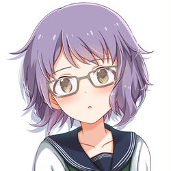 This is a pixiv picture whose title is オカルト部の部長さん.