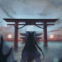 This is a pixiv picture whose title is Mare.