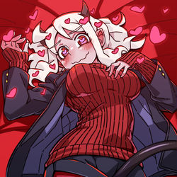 This is a pixiv picture whose title is 好色悪魔モデウス.
