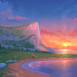 This is a pixiv picture whose title is Tranquility.