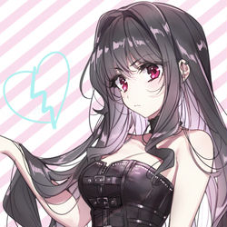 This is a pixiv picture whose title is やですけど.