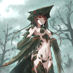 This is a pixiv picture whose title is フォグ・クロウラー♀.