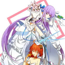 This is a pixiv picture whose title is 花嫁.