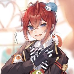 This is a pixiv picture whose title is ハリネズミの世話.