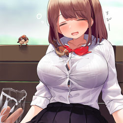 This is a pixiv picture whose title is 昼寝中に襲われる紐パンJK.