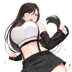 This is a pixiv picture whose title is ティファ.
