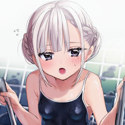 This is a pixiv picture whose title is お兄ちゃん、そばにいてね……？.