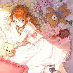 This is a pixiv picture whose title is 微熱.