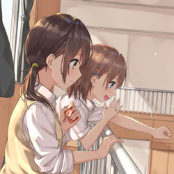 This is a pixiv picture whose title is がんばれ....