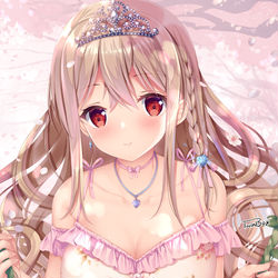 This is a pixiv picture whose title is 桜シンデレラ.