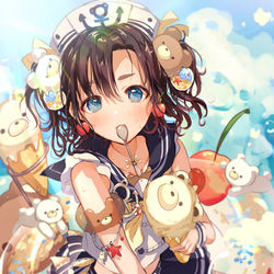 This is a pixiv picture whose title is マリンセーラー.