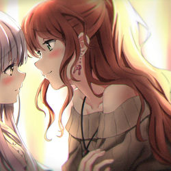 This is a pixiv picture whose title is リサゆき.